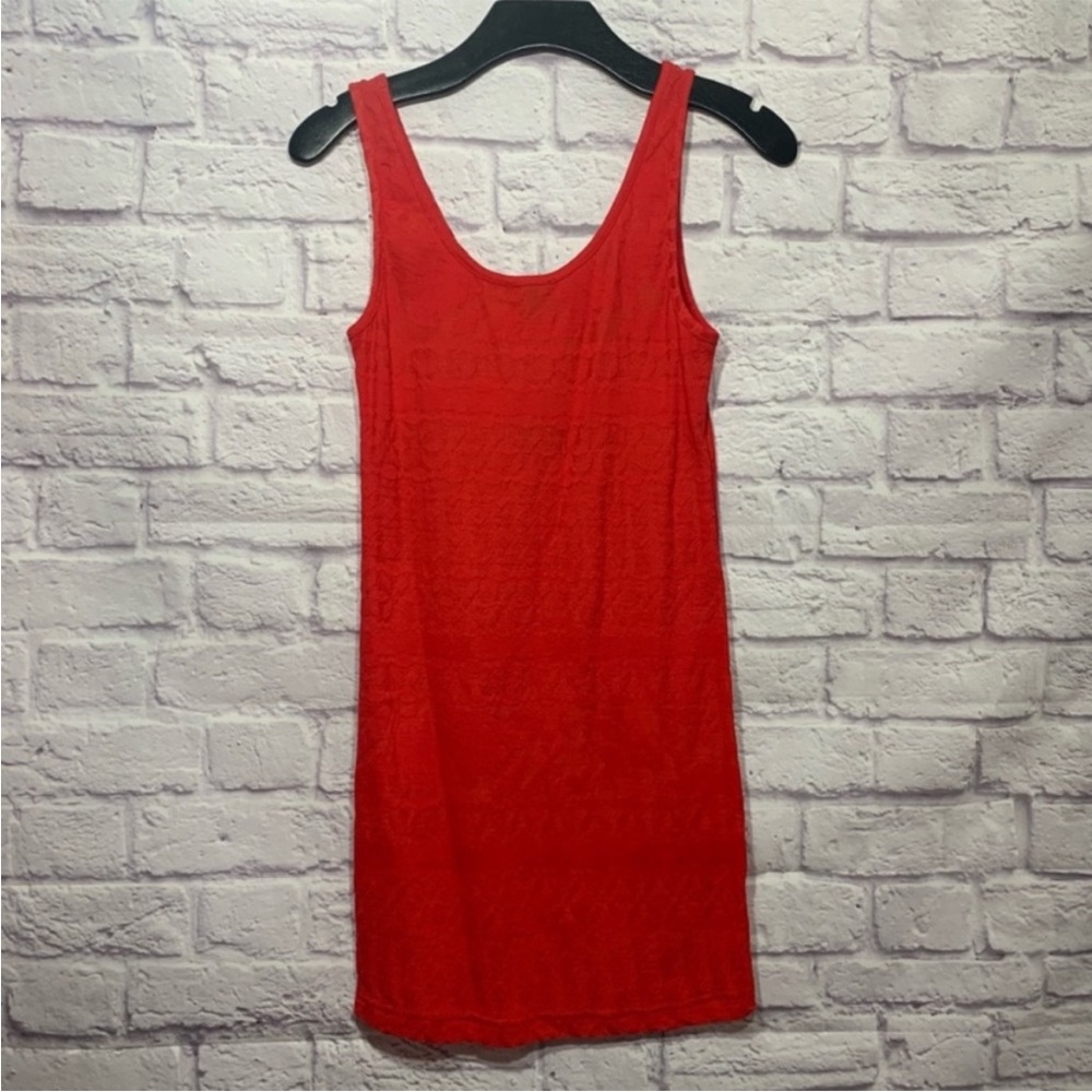 NWT TopShop womens dress red bodycon lace fitted size 6
